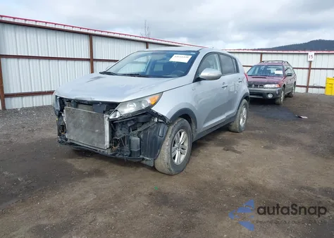 2011 Kia Sportage Lx from USA, damaged, VIN KNDPBCA22B7074542